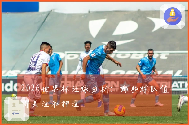 2026世界杯让球分析：哪些球队值得关注和押注